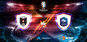 Palpite APE Austria y Francia en la Eurocopa, ¡apuesta de la mano de Betano
